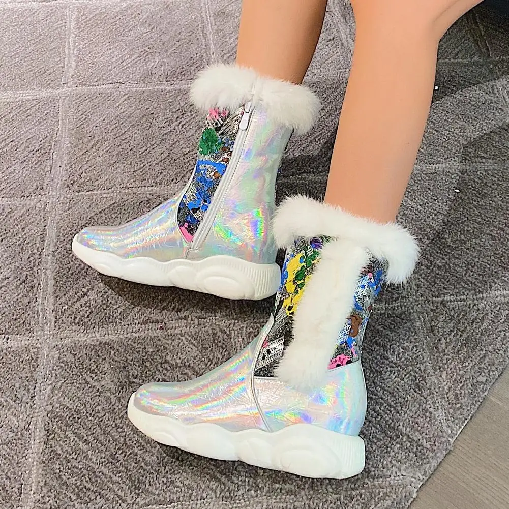 Sarairis 2020 New Arrivals Bling Autumn Winter Boots Woman Shoes Zip Up Platform Comfortable Luxury Fashion Shoes Ladies Boots
Sarairis 2020 New Arrivals Bling Autumn Winter Boots Woman Shoes Zip Up Platform Comfortable Luxury Fashion Shoes Ladies Boots