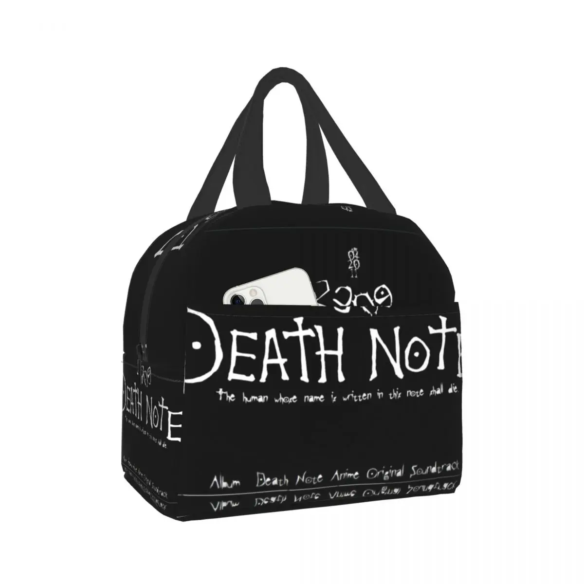 Сумка для обедов Death Note сохраняет тепло сумка для покупок большой вместимости унисекс
Сумка для обедов Death Note сохраняет тепло сумка для покупок большой вместимости унисекс