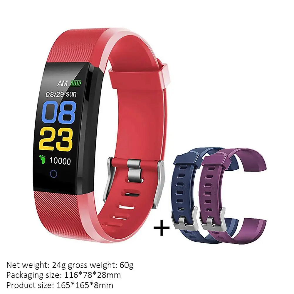 Multifunction Smart Watch High-quality Portable Convenient 115PLUS Heart Rate Monitor Fitness Tracker Smart Wristband Watch
Multifunction Smart Watch High-quality Portable Convenient 115PLUS Heart Rate Monitor Fitness Tracker Smart Wristband Watch