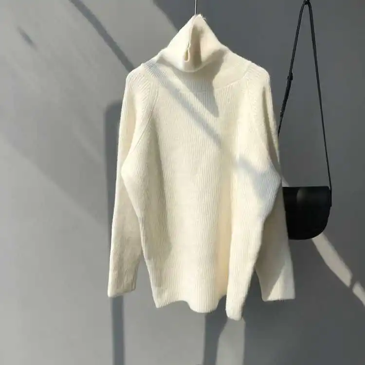 Cozok 2021 Very Thick Cashmere High Collar Long Sleeve Sweater Thickened Solid Sz624
Cozok 2021 Very Thick Cashmere High Collar Long Sleeve Sweater Thickened Solid Sz624