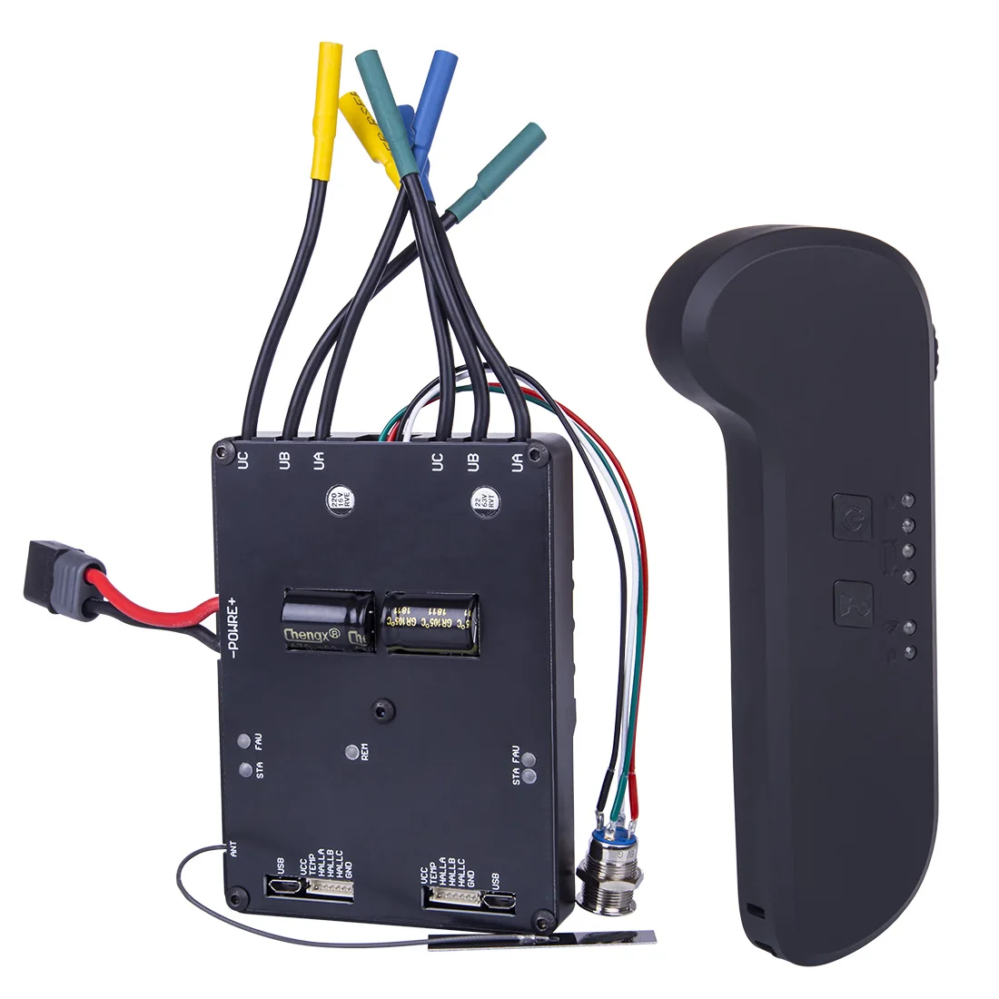 ESC6.1 Dual Drive ESC 100A 8 60V 3S 12S Батарея с Чехол Аксессуары для катания на скейтборде Спорт