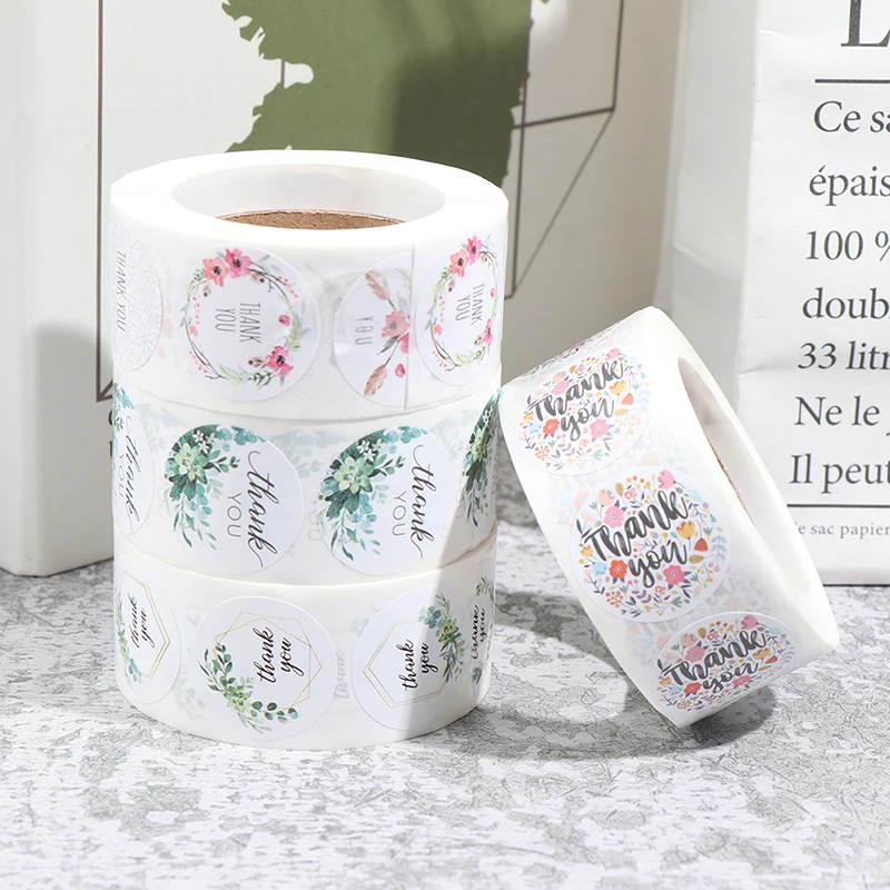 2Rolls Handmade Flower Seal Thank You Stickers For Christmas Stickers Scrapbooking Packaging Seal Labels Stationery Stickers
2Rolls Handmade Flower Seal Thank You Stickers For Christmas Stickers Scrapbooking Packaging Seal Labels Stationery Stickers