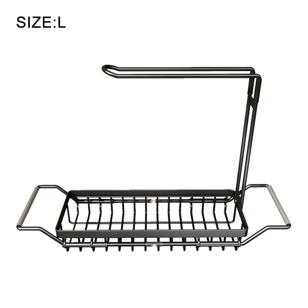 Kitchen Basket Home Soap Sponge Telescopic Expandable Towel Drying Stainless Steel Drain Holder Brush Sink Storage Rack Rag
Kitchen Basket Home Soap Sponge Telescopic Expandable Towel Drying Stainless Steel Drain Holder Brush Sink Storage Rack Rag