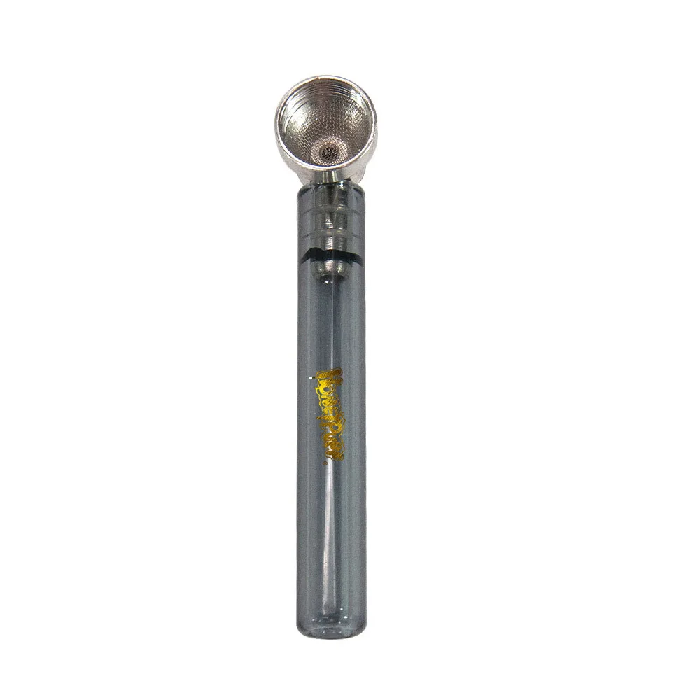 Premium Glass Smoking Pipe for smoking weed with Transparent Metal Bowl Metal Tobacco Hand Spoon Vanilla Tube accessories Gift
Premium Glass Smoking Pipe for smoking weed with Transparent Metal Bowl Metal Tobacco Hand Spoon Vanilla Tube accessories Gift