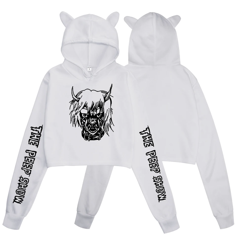 2021 new fashion cat ears hoodie ladies belly button cool new fashion print ladies hooded sweatshirt sexy Harajuku style
2021 new fashion cat ears hoodie ladies belly button cool new fashion print ladies hooded sweatshirt sexy Harajuku style
