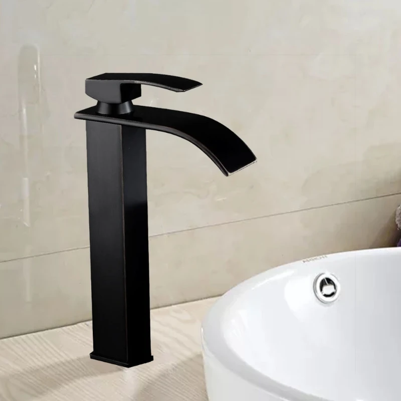Waterfall Spout Basin Faucet, Cold and Hot Water Mixer Sink Tap,Premium Solid Brass Body,Stretch Design
Waterfall Spout Basin Faucet, Cold and Hot Water Mixer Sink Tap,Premium Solid Brass Body,Stretch Design
