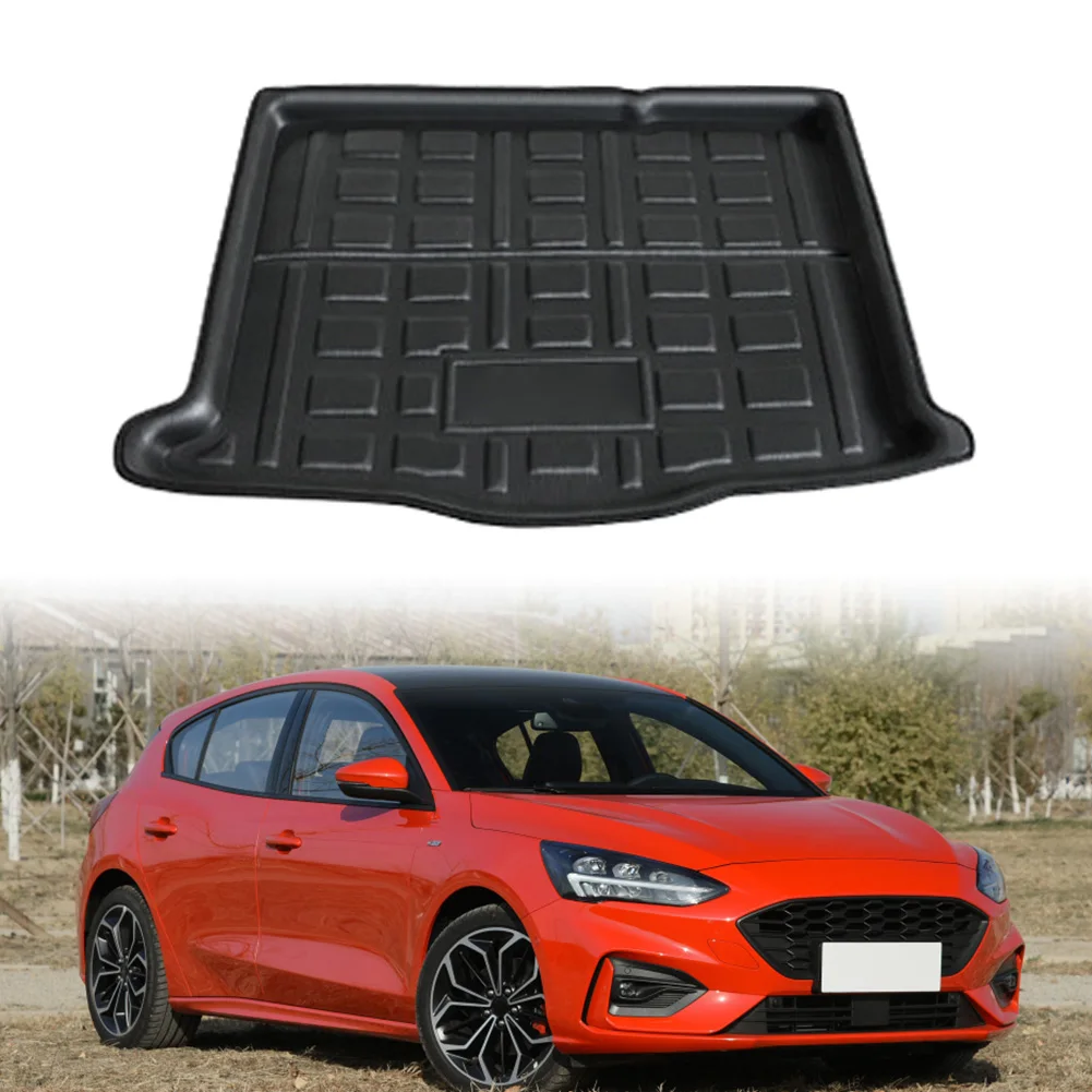 Car Rear Trunk Floor Mat Carpet Car Boot Liner Cargo Tray For Ford Focus MK4 MK IV Hatchback 2019 2020 2021
Car Rear Trunk Floor Mat Carpet Car Boot Liner Cargo Tray For Ford Focus MK4 MK IV Hatchback 2019 2020 2021