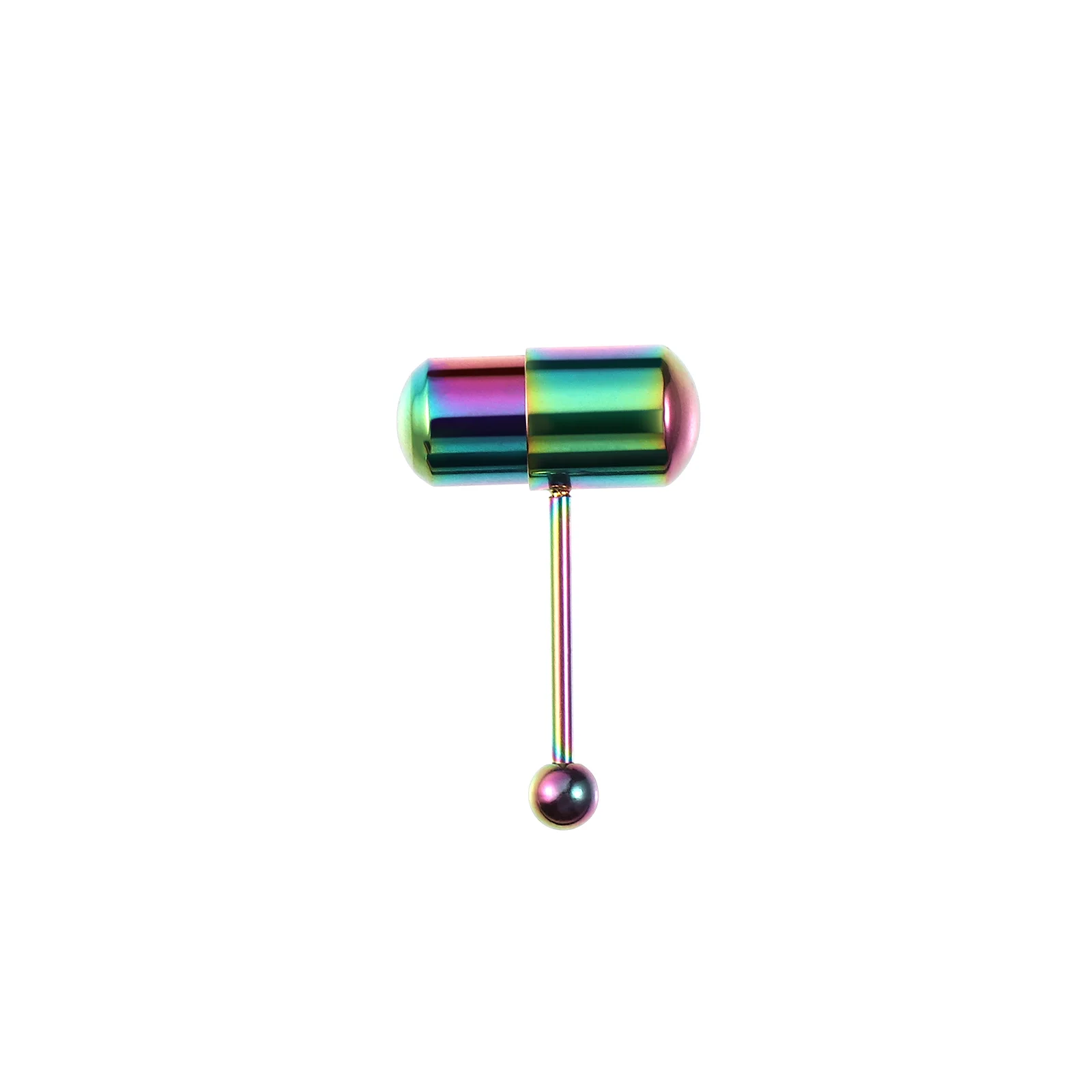 HOLIBANNA Tongue Vibrating Ring Stainless Steel Barbell Jewelry with 2 Batteries Straight Tongue Bar Stud
HOLIBANNA Tongue Vibrating Ring Stainless Steel Barbell Jewelry with 2 Batteries Straight Tongue Bar Stud