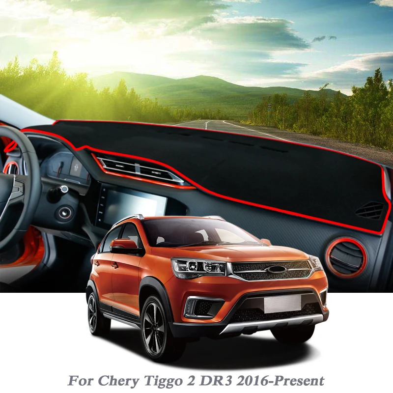 Car Styling Dashboard Protective Mat Shade Cushion Pad MAT For Chery Tiggo 2 DR3 2016-Present LHD&RHD Internal Accessory
Car Styling Dashboard Protective Mat Shade Cushion Pad MAT For Chery Tiggo 2 DR3 2016-Present LHD&RHD Internal Accessory