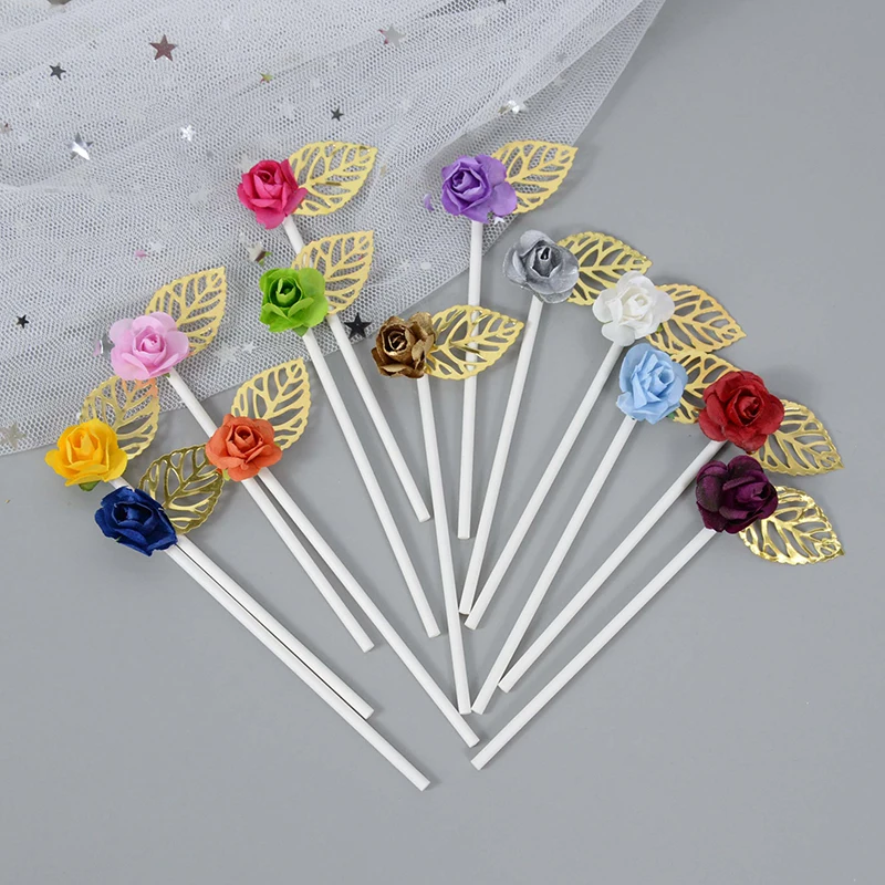 6pcs Paper Flower Cake Topper Birthday Wedding Party Cake Picks For Home Baking Accessories Cupcake Decor Dessert Table Flags
6pcs Paper Flower Cake Topper Birthday Wedding Party Cake Picks For Home Baking Accessories Cupcake Decor Dessert Table Flags