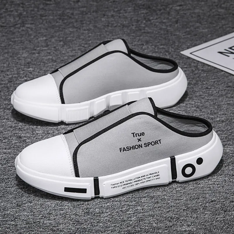 New Men Half Shoes Summer 2021 Trend Half Slippers Tow Beach Shoes Men Breathable Flying Woven Non-Slip Fashion Wear Personality
New Men Half Shoes Summer 2021 Trend Half Slippers Tow Beach Shoes Men Breathable Flying Woven Non-Slip Fashion Wear Personality