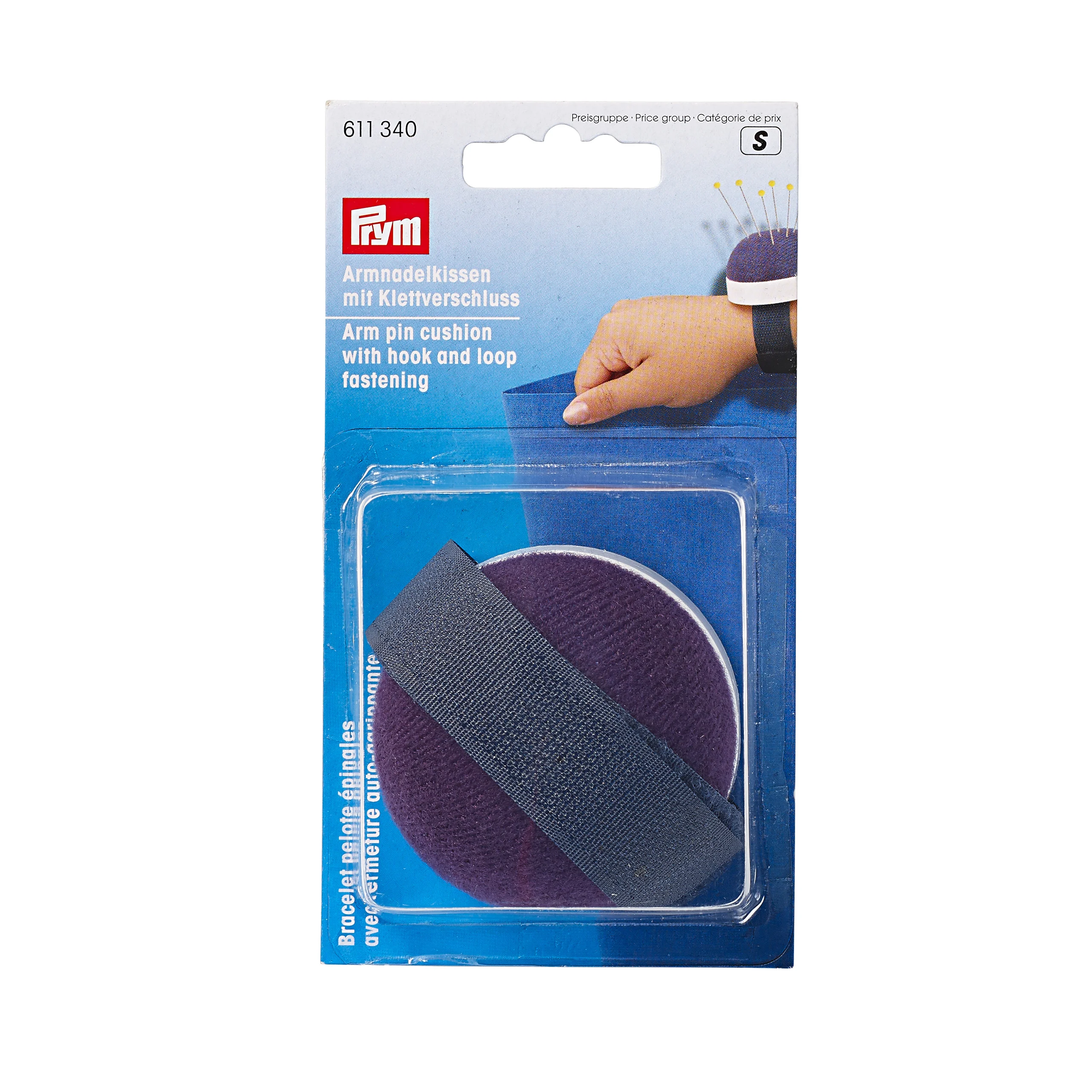Germany Prym 611340 Arm pin cushion with hook and loop fastening, Velcro, wrist pin insert, patchwork, manual diy
Germany Prym 611340 Arm pin cushion with hook and loop fastening, Velcro, wrist pin insert, patchwork, manual diy