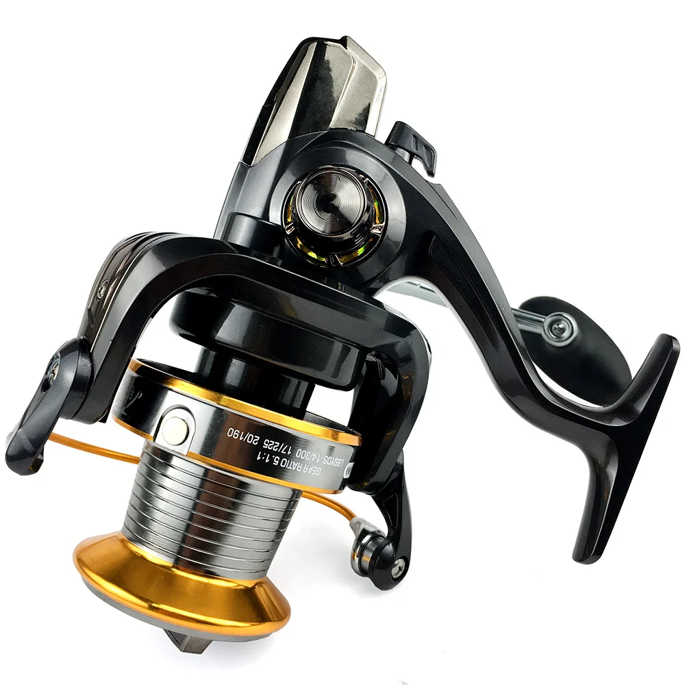 Spinning Reel Aluminum Spool 12+1BBs Saltwater Wheel Carp Fishing Reels 3000 - 9000
Spinning Reel Aluminum Spool 12+1BBs Saltwater Wheel Carp Fishing Reels 3000 - 9000