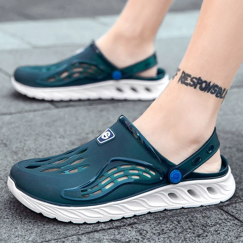 Outdoor Hollow Men Beach Shoes Fashion Jelly Sandals Men Comfort Air Cushion Casual Sandals Men Slides sandales de plage homme
Outdoor Hollow Men Beach Shoes Fashion Jelly Sandals Men Comfort Air Cushion Casual Sandals Men Slides sandales de plage homme