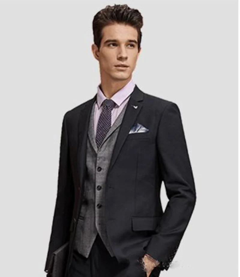 Men's Notch Lapel Groom Tuxedo Men's Suit Wedding/Prom/Dinner Groomsman Suit Jacket (Jacket+Pants+Vest)
Men's Notch Lapel Groom Tuxedo Men's Suit Wedding/Prom/Dinner Groomsman Suit Jacket (Jacket+Pants+Vest)