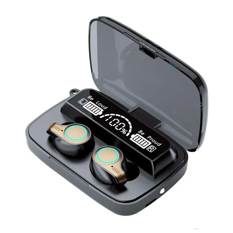 M18 TWS Wireless Bluetooth Earbuds Binaural In-ear Mini Touch Sport Waterproof Headphones
M18 TWS Wireless Bluetooth Earbuds Binaural In-ear Mini Touch Sport Waterproof Headphones