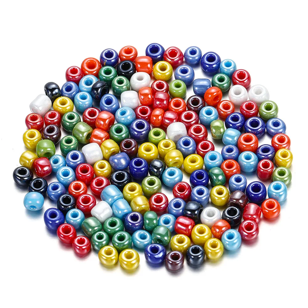300/600pcs Pearlescent Glass 3-4mm Millet Beads DIY Jewelry Making Spacer Beads Tassel Beaded Bracelet Handmade Accessories
300/600pcs Pearlescent Glass 3-4mm Millet Beads DIY Jewelry Making Spacer Beads Tassel Beaded Bracelet Handmade Accessories