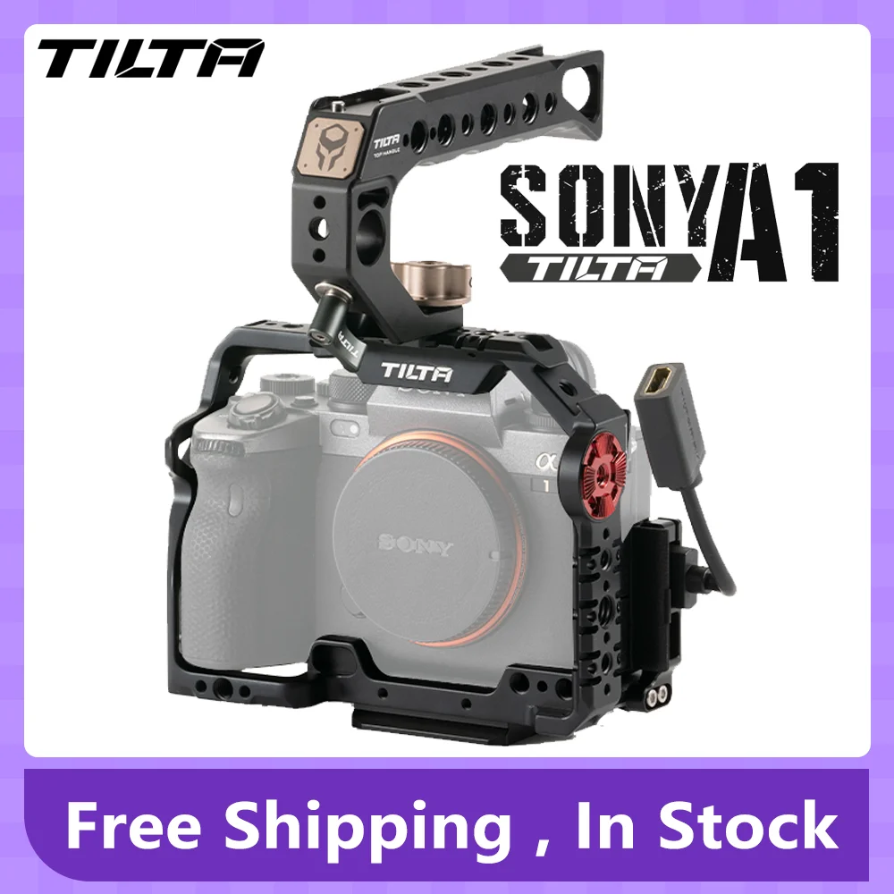 TILTA TA-T23-FCC Full Camera Cage Kit for Sony A1 a7S III A7RII a7R III a7R IV a7 III Minimizes Wear Over Time
TILTA TA-T23-FCC Full Camera Cage Kit for Sony A1 a7S III A7RII a7R III a7R IV a7 III Minimizes Wear Over Time