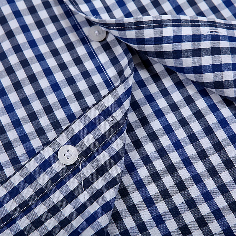 GLO-STORY Men's Smart Casual Short Sleeve Plaid Shirts Men Streetwear Cotton Blusa Dress Shirt Tops MCS-5972 
GLO-STORY Men's Smart Casual Short Sleeve Plaid Shirts Men Streetwear Cotton Blusa Dress Shirt Tops MCS-5972