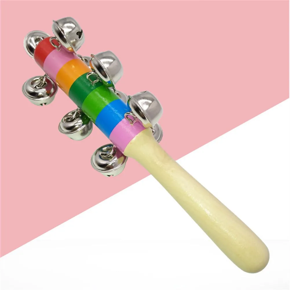 Rainbow Jingle Bells Sleigh Bell Percussion Small Musical Instruments Fun Educational Toys For Children Lovely Barbell
Rainbow Jingle Bells Sleigh Bell Percussion Small Musical Instruments Fun Educational Toys For Children Lovely Barbell