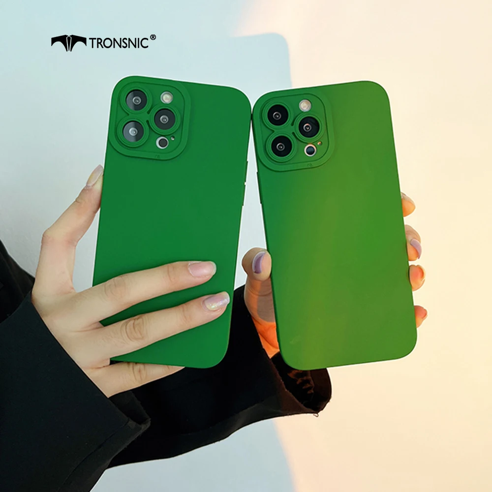 Green Silicone Phone Case for iPhone 13 12 11 Pro Max XR Xs MAX Soft Luxury Matte Texture Cases for iPhone 7 8 Plus Covers Coque
Green Silicone Phone Case for iPhone 13 12 11 Pro Max XR Xs MAX Soft Luxury Matte Texture Cases for iPhone 7 8 Plus Covers Coque