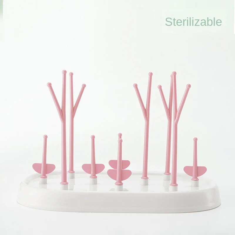 Baby Bottle Dust-proof Drying Rack Bottles Cleaning Dryer Drainer Storage Nipple Shelf For Infant Feeding Cup Holder ZL928 
Baby Bottle Dust-proof Drying Rack Bottles Cleaning Dryer Drainer Storage Nipple Shelf For Infant Feeding Cup Holder ZL928
