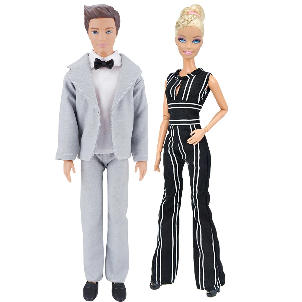 1 Set Ken Clothes Doll Striped Jumpsuit Ken Wedding Dressing Party Dress Fashion Outfits Clothes Doll Accessories for 30cm Doll
1 Set Ken Clothes Doll Striped Jumpsuit Ken Wedding Dressing Party Dress Fashion Outfits Clothes Doll Accessories for 30cm Doll