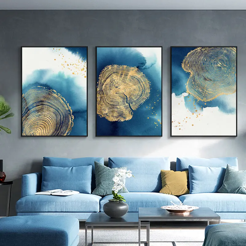 Modern Abstract Gold Tree Rings Nordic Wall Art Canvas Paintings Poster and Prints Wall Pictures for Living Room Home Decoration
Modern Abstract Gold Tree Rings Nordic Wall Art Canvas Paintings Poster and Prints Wall Pictures for Living Room Home Decoration