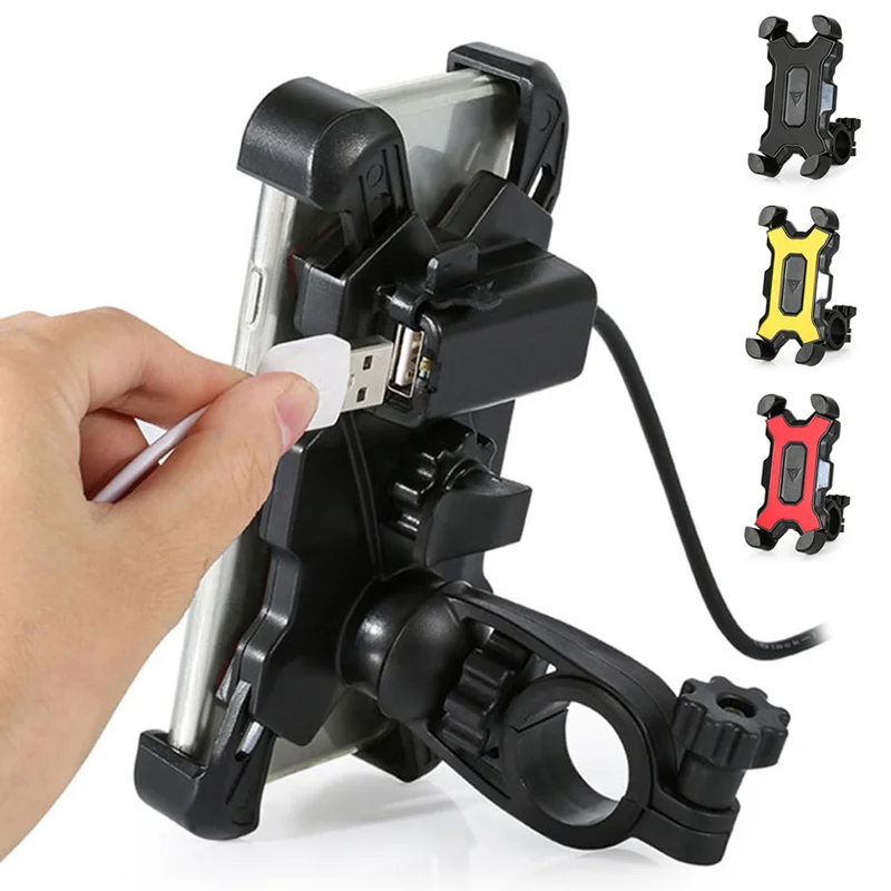 Bicycle Mobile Phone Holder Handlebar Mirror USB Charger Bracket Bike Motorcycle Cell phone Stand For Smartphone Accessories
Bicycle Mobile Phone Holder Handlebar Mirror USB Charger Bracket Bike Motorcycle Cell phone Stand For Smartphone Accessories