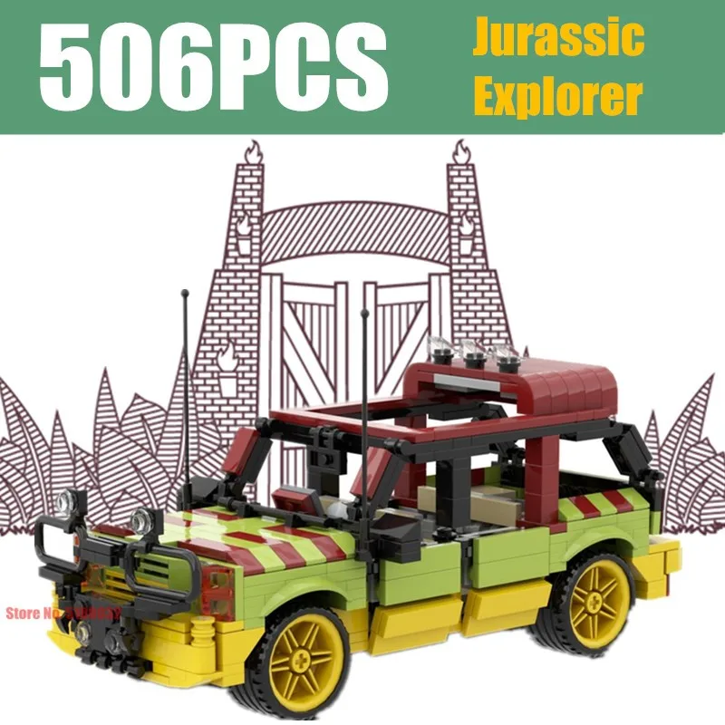 New Jurassic World Series Park Forded Car Explorer HighhBuilding Blocks German Willis Antiaircraft Gun Brick Toy Kid Gift
New Jurassic World Series Park Forded Car Explorer HighhBuilding Blocks German Willis Antiaircraft Gun Brick Toy Kid Gift