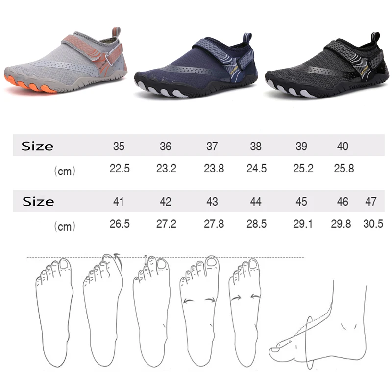 Barefoot Shoes Women Upstream Water Shoes Men Treking Soft Quick Dry Elastic Aqua Socks Hiking Shoes Lightweight Outdoor Sports
Barefoot Shoes Women Upstream Water Shoes Men Treking Soft Quick Dry Elastic Aqua Socks Hiking Shoes Lightweight Outdoor Sports