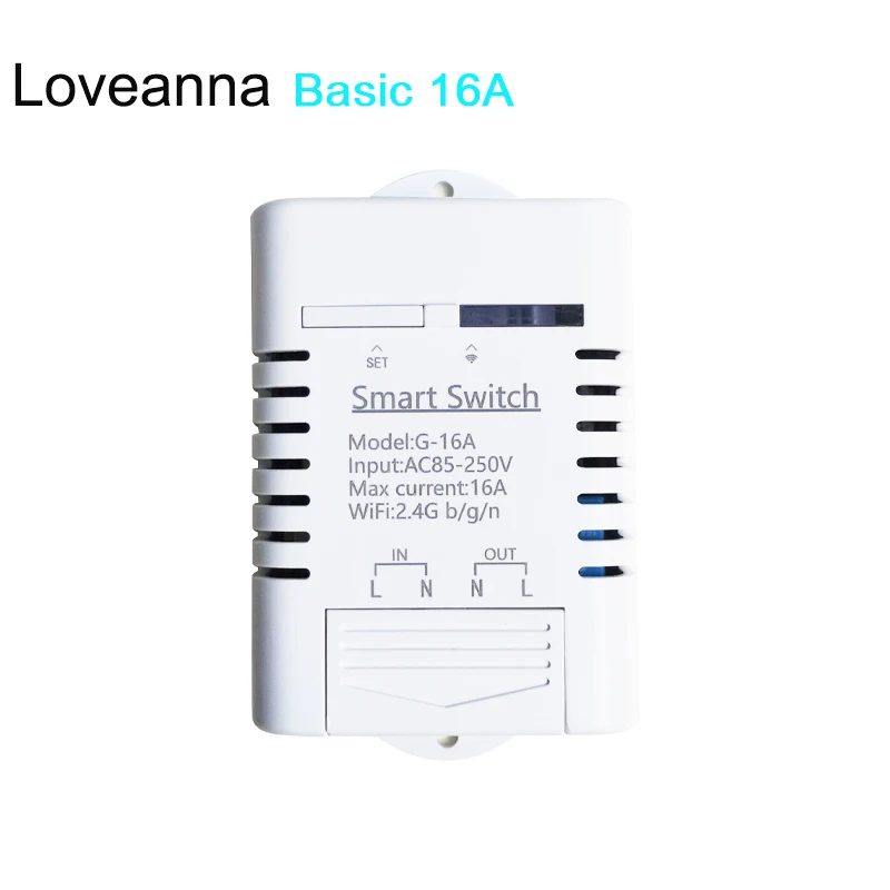 EWeLink Basic16A RF433Mhz Wifi смарт переключатель интеллектуальное реле для домашней