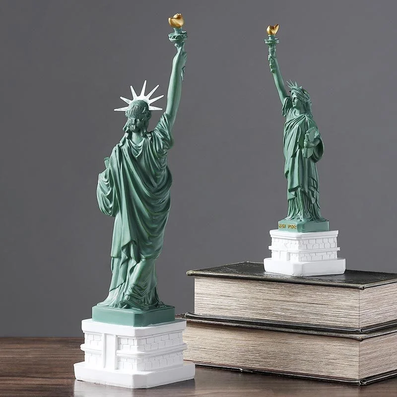 USA Statue Of Liberty Model Sculptures Figure Nordic House Living Room Decor Desk Home Accessories Modern TV Closet Ornaments
USA Statue Of Liberty Model Sculptures Figure Nordic House Living Room Decor Desk Home Accessories Modern TV Closet Ornaments