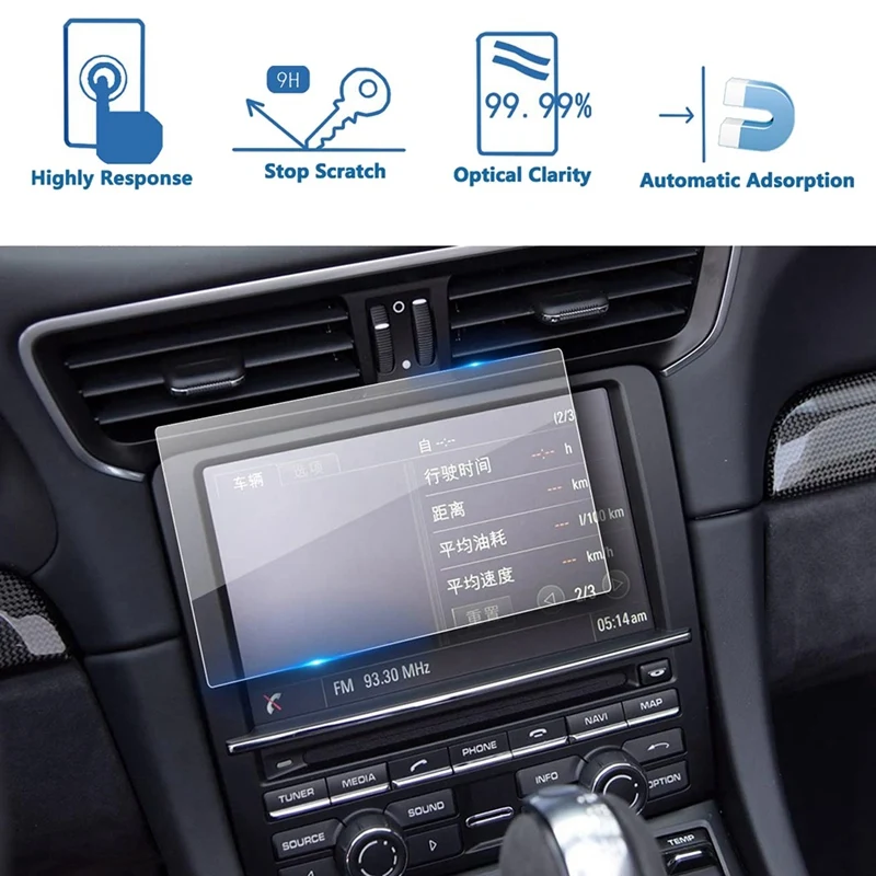 For 2014-2016 Porsche Cayman / 911 7-Inch Car Navigation Contact Screen Protective Film Display Tempered Glass Film
For 2014-2016 Porsche Cayman / 911 7-Inch Car Navigation Contact Screen Protective Film Display Tempered Glass Film