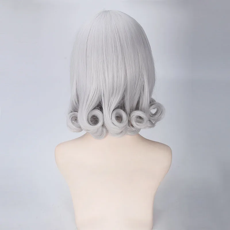 40CM Cosplay Hot Game LOL Sweetheart Annie Silver Short Curly Wig League of Legends Sweetheart Annie Silver Short Curly Wig
40CM Cosplay Hot Game LOL Sweetheart Annie Silver Short Curly Wig League of Legends Sweetheart Annie Silver Short Curly Wig