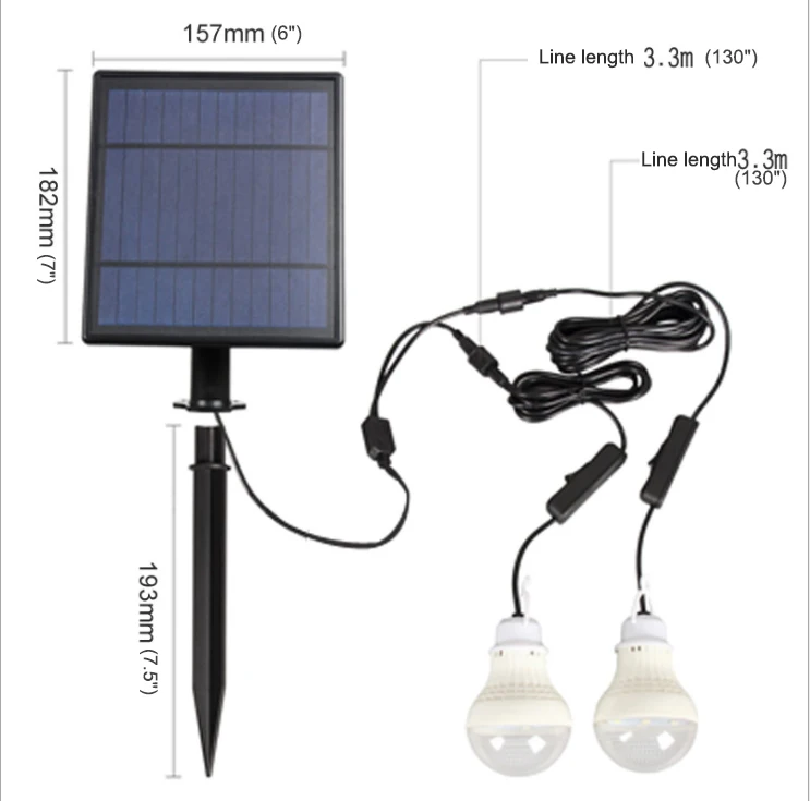 OULALA Solar Portable Light Bulb Waterproof Emergency Booth Camping Outdoor Led Light
OULALA Solar Portable Light Bulb Waterproof Emergency Booth Camping Outdoor Led Light