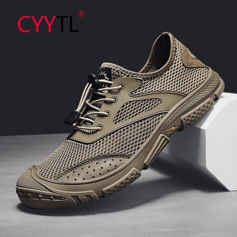 CYYTL Outdoor Hiking Sandals Men Breathable Closed Toe Elastic Band Summer Shoes Walking Beach Sport Slp on Chanclas Hombre
CYYTL Outdoor Hiking Sandals Men Breathable Closed Toe Elastic Band Summer Shoes Walking Beach Sport Slp on Chanclas Hombre