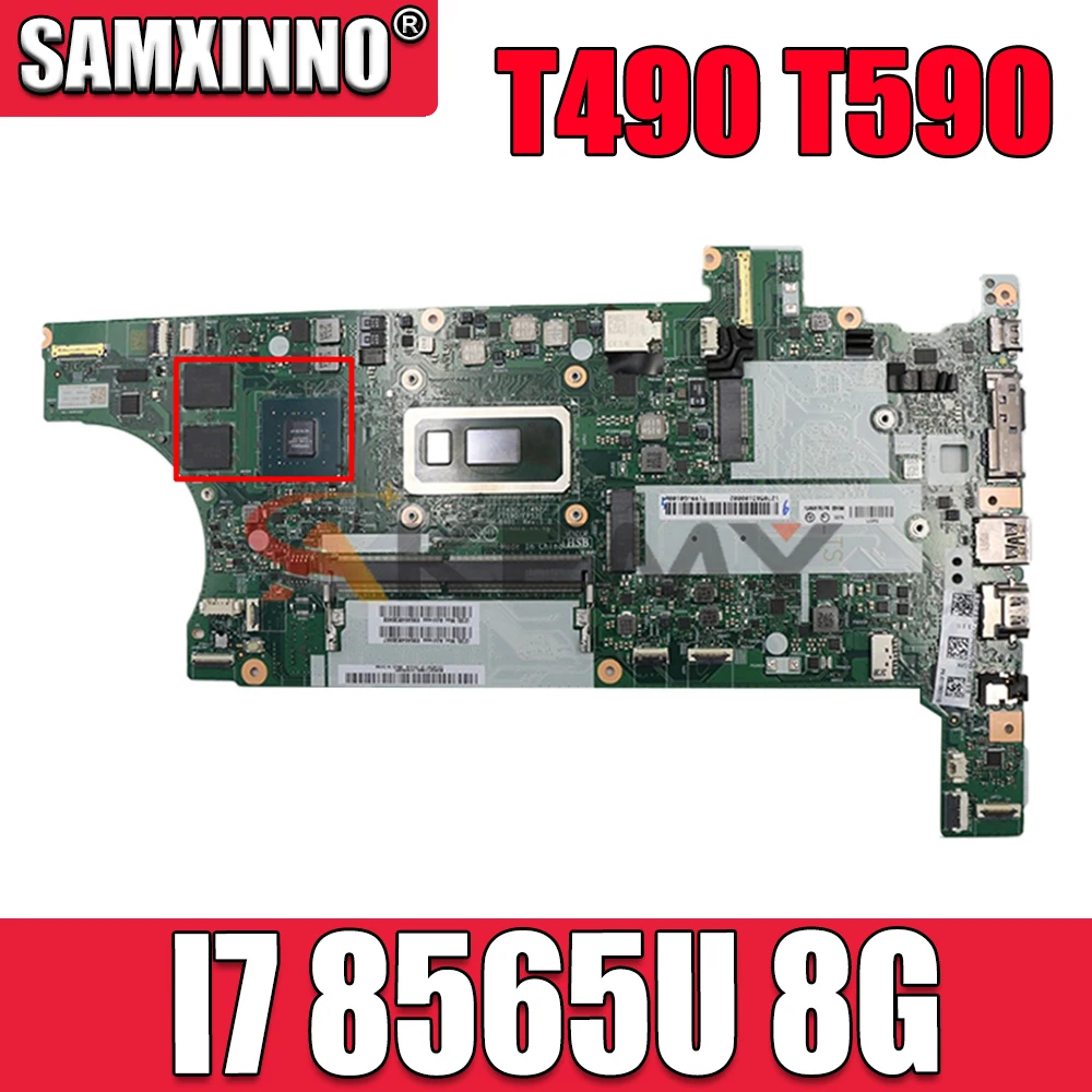 Материнская плата для ноутбука Lenovo ThinkPad T490 T590 P531, стандартный ЦП; I7 8565U 8G
Материнская плата для ноутбука Lenovo ThinkPad T490 T590 P531, стандартный ЦП; I7 8565U 8G