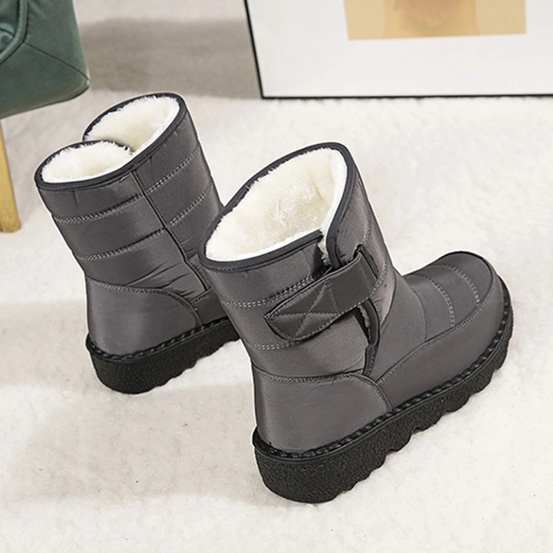Women Boots 2021 Winter Boots With Platform Shoes Waterproof Low Heels Ankle Boots Female Women Shoes Snow Botas De Mujer
Women Boots 2021 Winter Boots With Platform Shoes Waterproof Low Heels Ankle Boots Female Women Shoes Snow Botas De Mujer