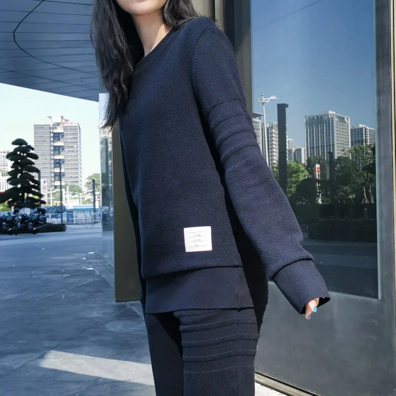 TB 2021 Fashion Brand Pullovers Clothing Cotton Solid Over Size Jacket Women Sweatshirts O-Neck Slim Casual Sportswear Coat
TB 2021 Fashion Brand Pullovers Clothing Cotton Solid Over Size Jacket Women Sweatshirts O-Neck Slim Casual Sportswear Coat