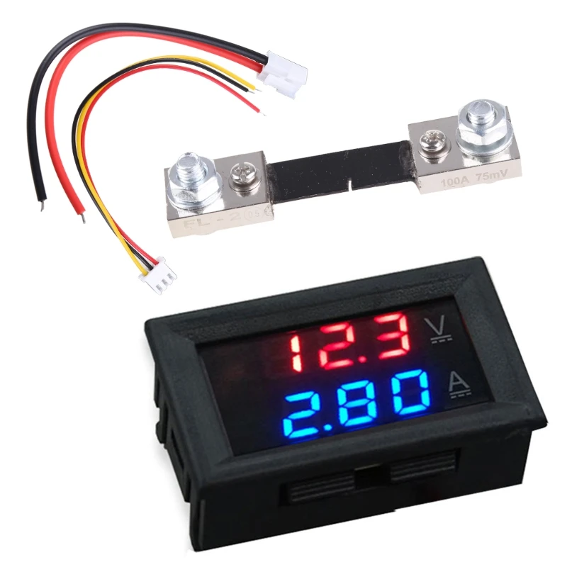 

2 in1 Ammeter Voltmeter Modified Automotive Voltage Test