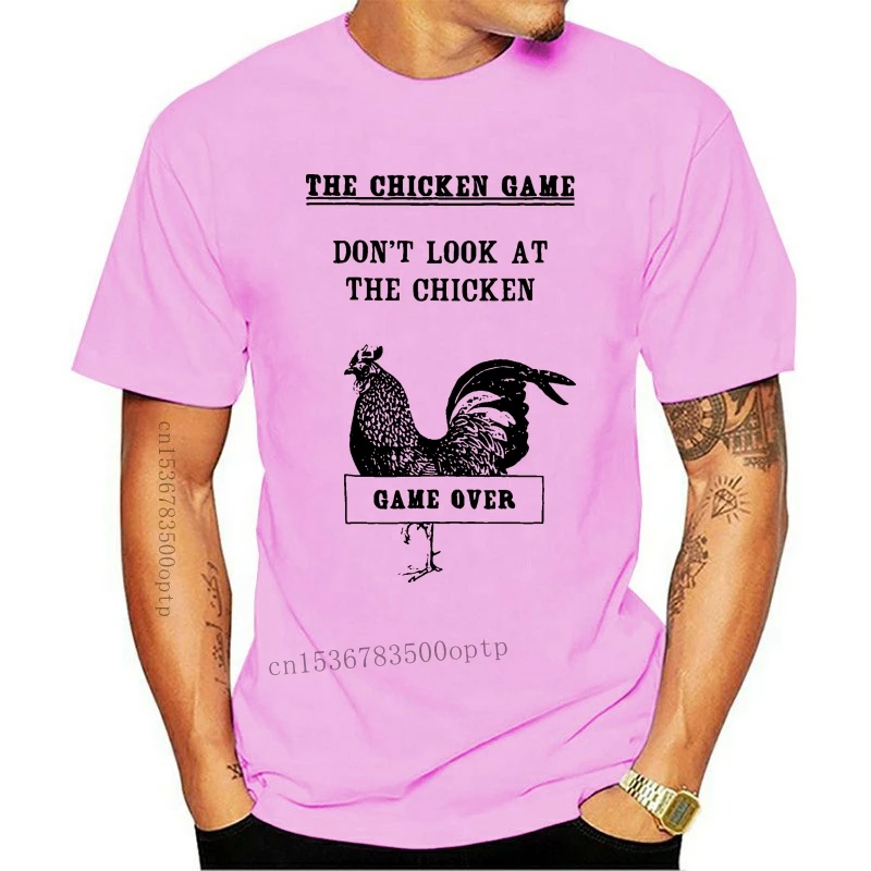 New Novelty T Shirt Don'T Look At The Chicken Game Joke Visual Comedy Fitness Tee Shirt
New Novelty T Shirt Don'T Look At The Chicken Game Joke Visual Comedy Fitness Tee Shirt