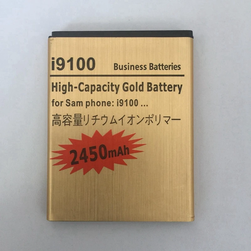 10pcs/lot for Samsung SII Replacement Rechargeable Phone Battery EB-F1A2GBU 2450mAh for Galaxy S2 i9100 i9108 i9050 i9105 i9103
10pcs/lot for Samsung SII Replacement Rechargeable Phone Battery EB-F1A2GBU 2450mAh for Galaxy S2 i9100 i9108 i9050 i9105 i9103