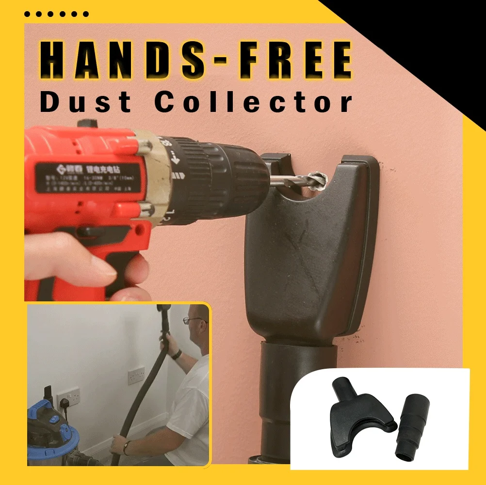 Hands-Free Dust Collection Electric Drill Dust Collector ABSDustproof Device Vacuum Suction Dustproof Collector Woodworking Tool
Hands-Free Dust Collection Electric Drill Dust Collector ABSDustproof Device Vacuum Suction Dustproof Collector Woodworking Tool