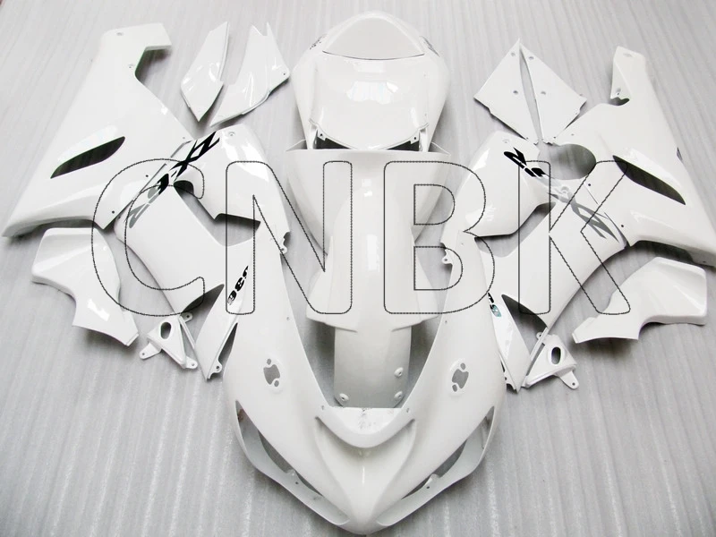 for Kawasaki ZX6r 05 Fairing Kits Ninja ZX-6r 06 White Body 636 2005 - 2006 Fairings | Автомобили и мотоциклы