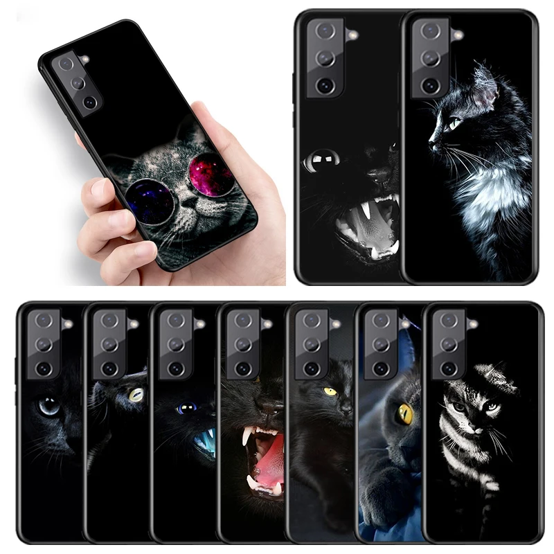 Black Cat Blue Eye For Samsung S22 S21 S20 FE Ultra Pro Lite S10 5G S10E S9 S8 S7 S6 Edge Plus Black Phone Case Capa
Black Cat Blue Eye For Samsung S22 S21 S20 FE Ultra Pro Lite S10 5G S10E S9 S8 S7 S6 Edge Plus Black Phone Case Capa