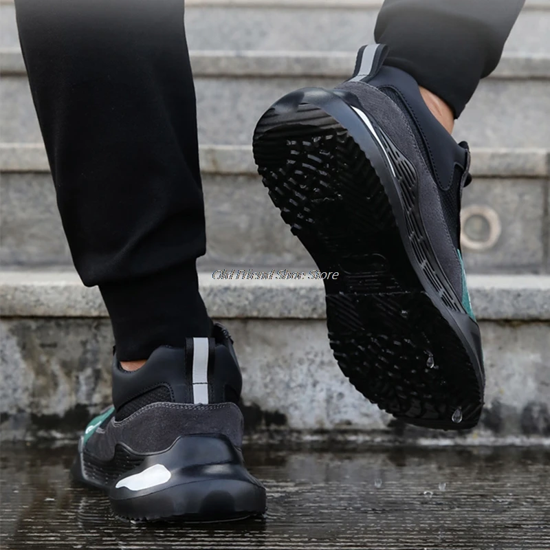 Protective Boots Men's Safety Shoes Working Boots For Men Steel Toe Cap Shoes Anti-Smashing Boots Lightweight Shoes New Sneakers
Protective Boots Men's Safety Shoes Working Boots For Men Steel Toe Cap Shoes Anti-Smashing Boots Lightweight Shoes New Sneakers