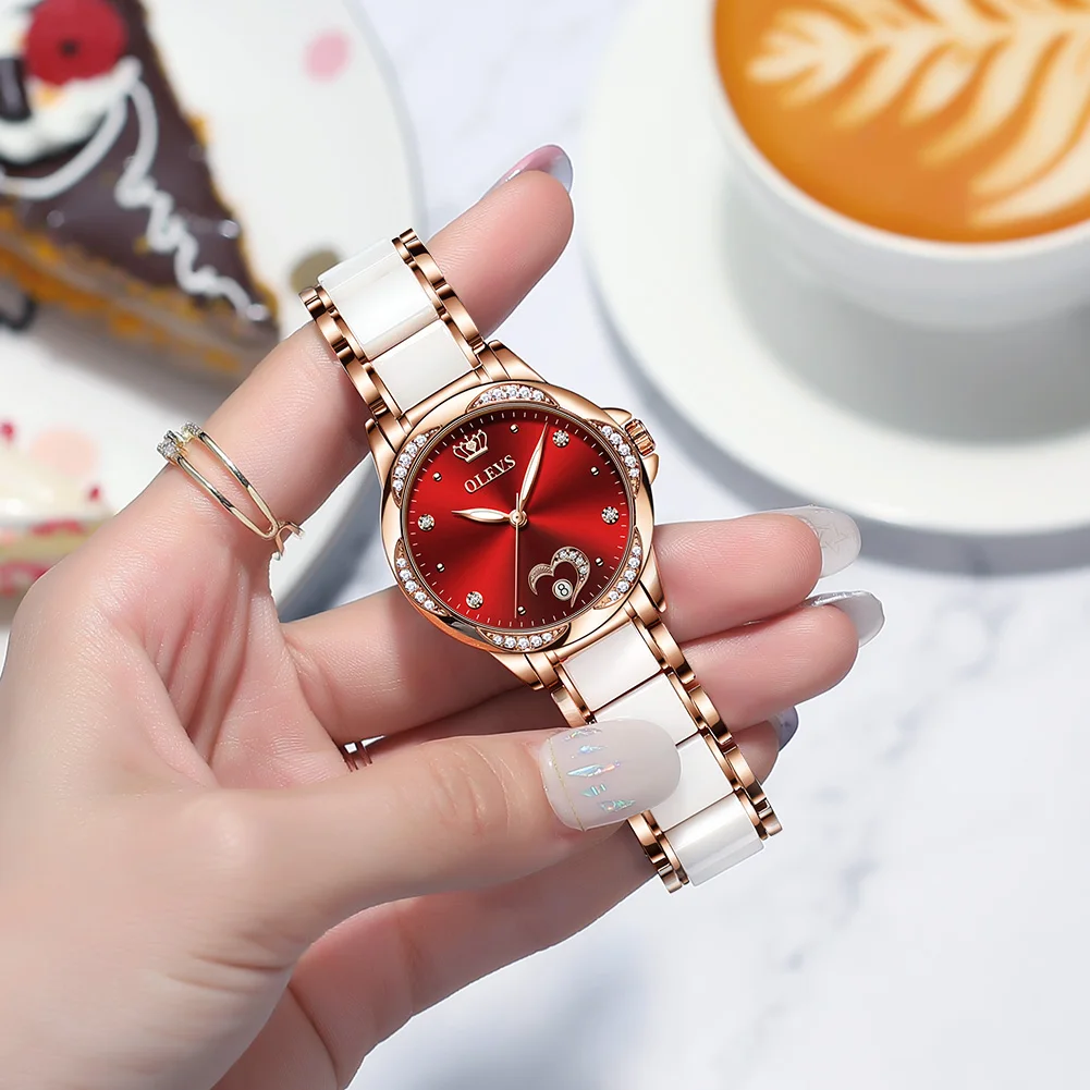 Top Brand Women Watches Luxury with Bracelet Automatic Mechanical Wristwatch Diamond Elegant Ladies Gift Set Waterproof for Girl
Top Brand Women Watches Luxury with Bracelet Automatic Mechanical Wristwatch Diamond Elegant Ladies Gift Set Waterproof for Girl