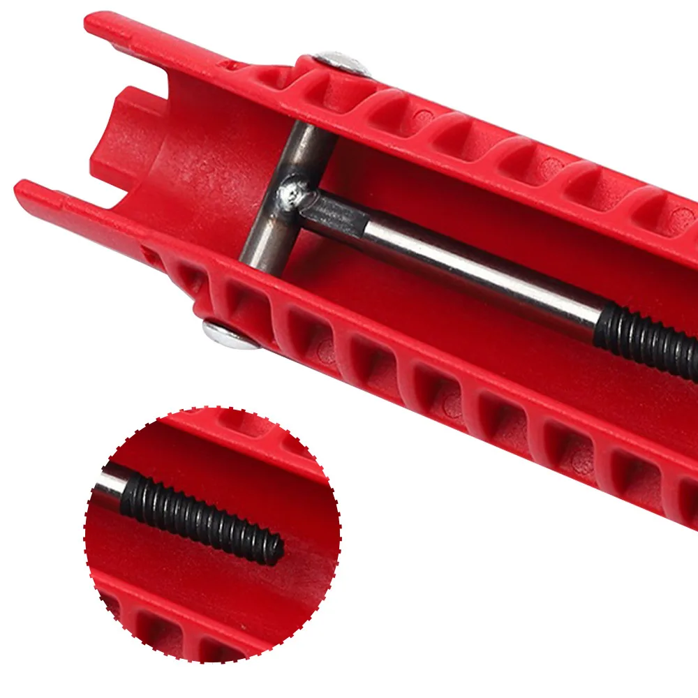 Flume wrench Anti-slip Kitchen Sink Sleeve Water Pipe Repair Wrench Bathroom Faucet Plumbing installation and Maintenance Tool
Flume wrench Anti-slip Kitchen Sink Sleeve Water Pipe Repair Wrench Bathroom Faucet Plumbing installation and Maintenance Tool