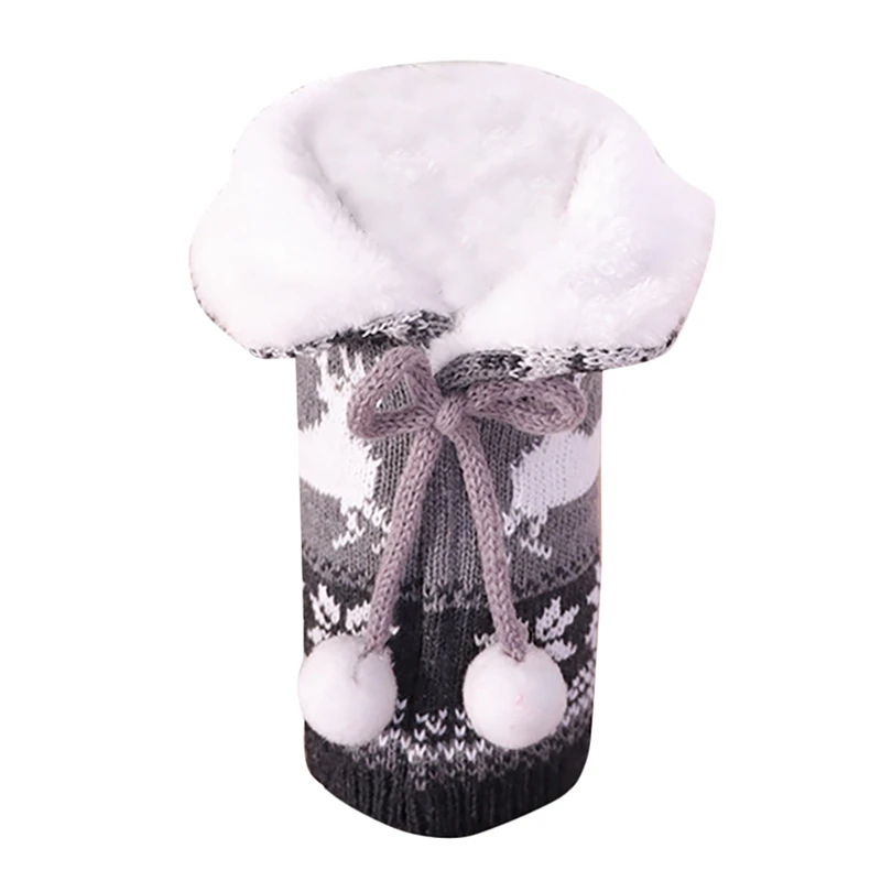Christmas Elk Sweater Wine Bottle Cover, Reusable Wine Bottle Cover For Holiday Party Christmas Table Home Decoration
Christmas Elk Sweater Wine Bottle Cover, Reusable Wine Bottle Cover For Holiday Party Christmas Table Home Decoration